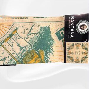 Vintage Smokey Bear Bandana | 100% Cotton | 21"x21"